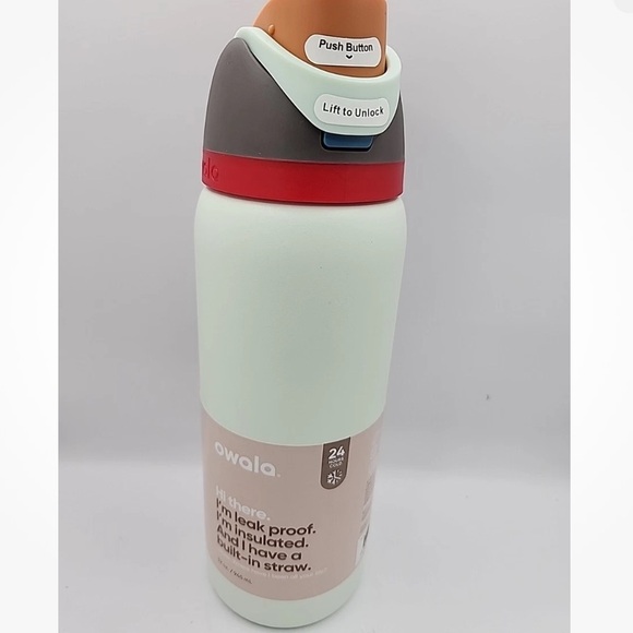Owala FreeSip Insulated Water Bottle 32oz new box straw cup gym fitness - Picture 2 of 2